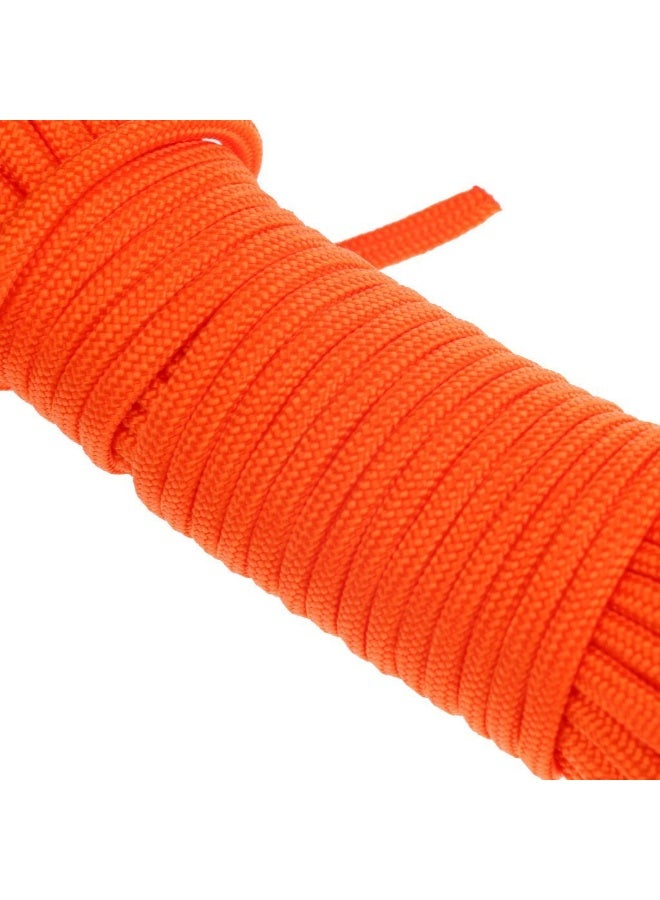 10 m Floating Rope Anchor Mooring Rope Multifunction Rope 6 mm Kayak Canoe Tow Throw Line with Aluminum D-ring Locking Carabiner for Boat Camping Hiking Awning Tent Canopy - Image 5