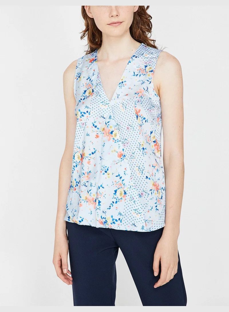 KOTON Patterned Tank Top