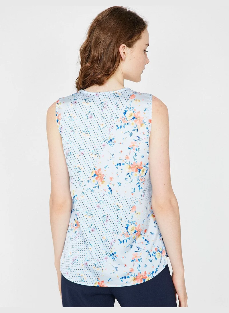 KOTON Patterned Tank Top