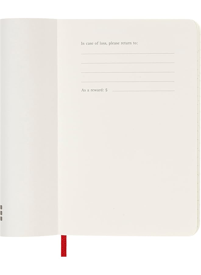 موليسكين دفتر ملاحظات يومي بغلاف ورقي لمدة 12 شهرًا لعام 2024 - Image 3