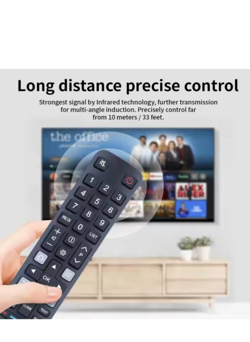 Replacement Remote Control for TCL Android Smart TVs with Netflix Button – Easy to Use and Reliable - Image 2