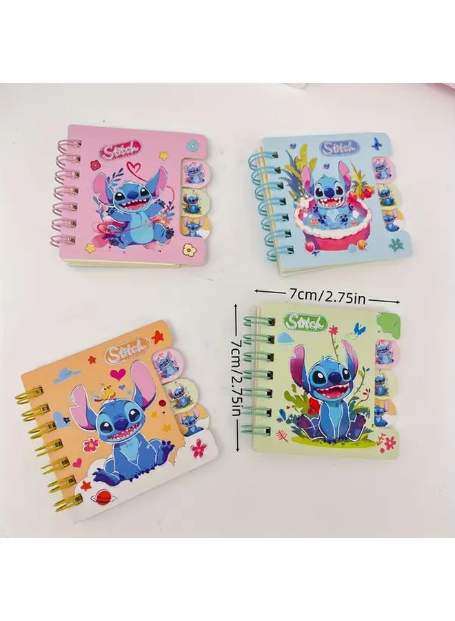 Disney Stitch Spiral Notebook 1 Random Pocket Diary For Office Travel Daily Cute Stationery - Image 2