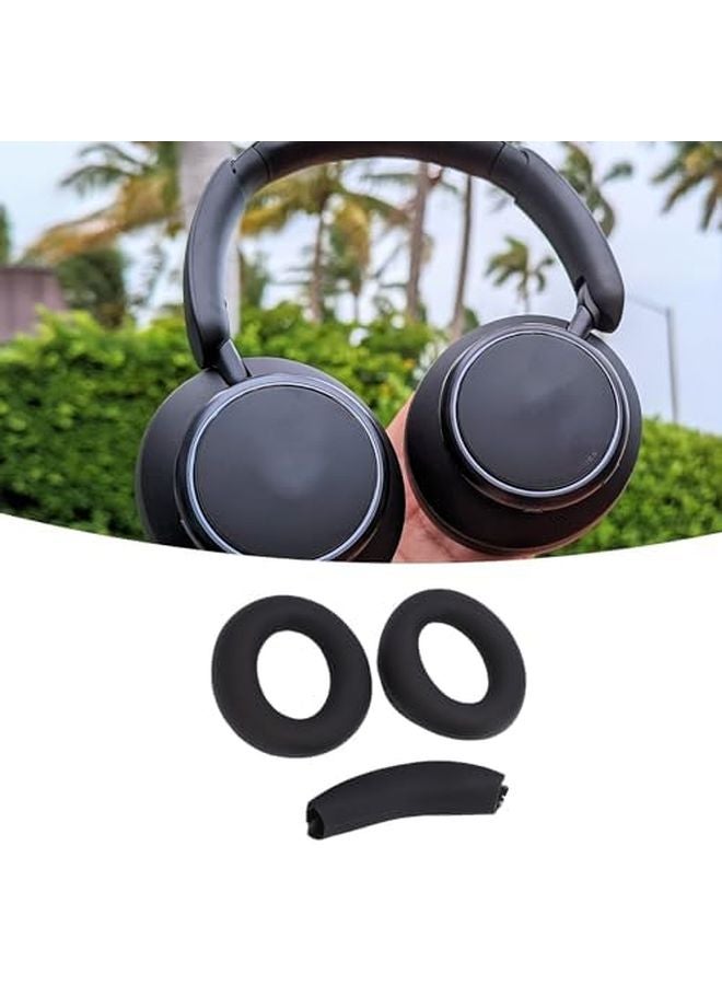 Silicone Ear Pads Cushions and Headband Cover for Space Q45 Q35 Q30 Headphones - Image 3