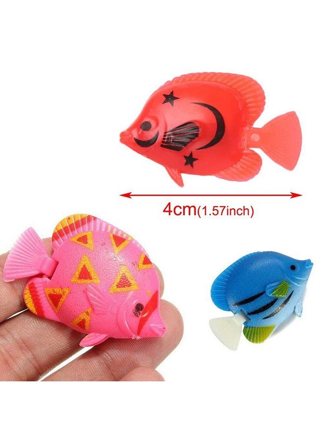 VAYINATO PetzLifeworld Aquarium Plastic Floating Fake Fish Random Style/Colour 10 Nos Aquarium Decoration Toys - Image 3