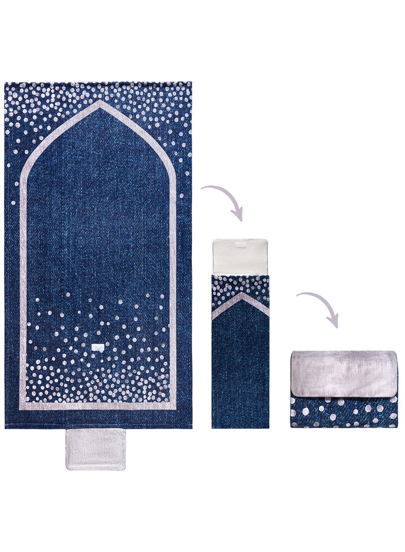 Urban rugs Grey Dotted Portable Sejadah - Image 4