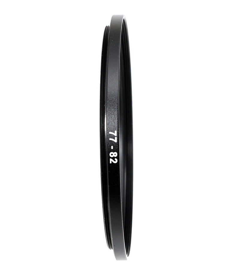 Fotasy (2 Pcs) 77-82MM Step-Up Ring Adapter, 77mm to 82mm Step Up Filter Ring, 77mm Male 82mm Female Stepping Up Ring for DSLR Camera Lens and ND UV CPL Infrared Filters - Image 2