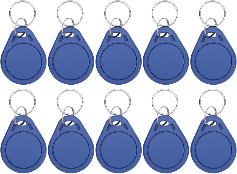 ICUID Card Token Keychain 50PCS 13.56MHZ Copyable, PVC Waterproof, Lightweight Access Control Tags - Fast Recognition, Durable Material, Ideal for Parking and Attendance - Image 5