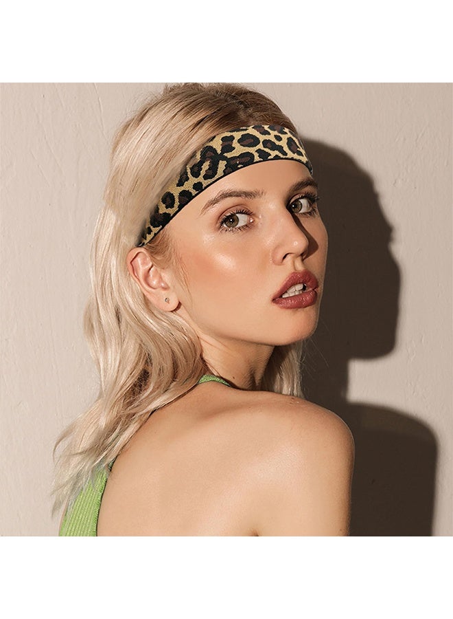 2 Pcs Leopard Print Lace Melting Band for Wigs, Elastic Edge Wrap Hairband to Lay Edges, Practical Wig Styling Accessory for Daily Wear - Image 5