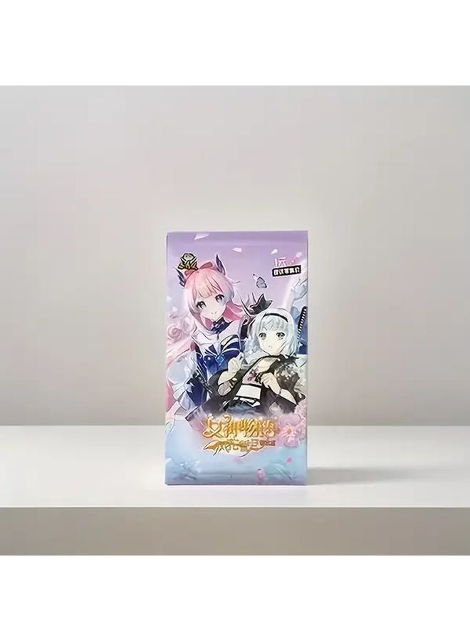 حزمة بطاقات الأنيمي للتداول مع 4 ملصقات ترويجية للجمع واللعب - Image 1