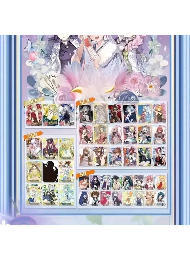 حزمة بطاقات الأنيمي للتداول مع 4 ملصقات ترويجية للجمع واللعب - Image 4
