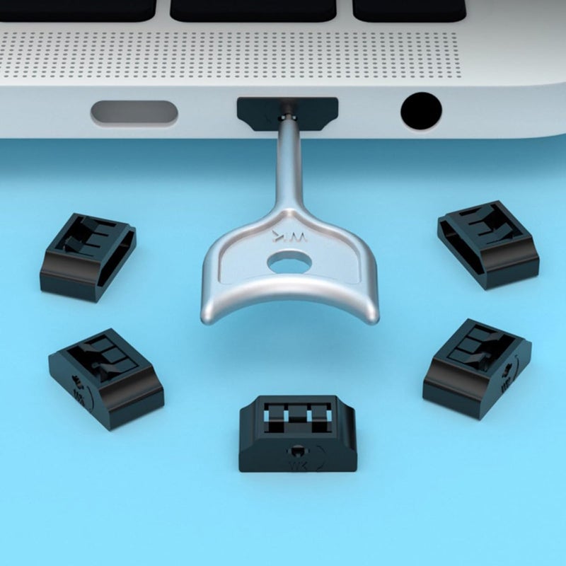 10pcs / 5pcs Hdmis Port Security for Laptops and Protections and Easy Installation Laptop USB Port Blockers - Image 5