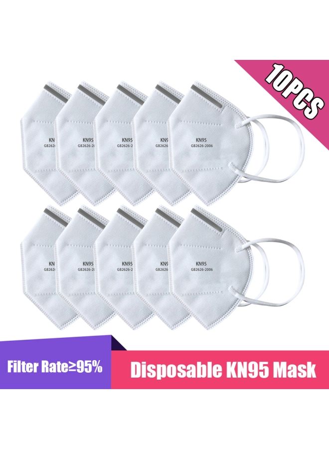 NIBEMINENT 10-Piece Disposable KN95 Mask - Image 1