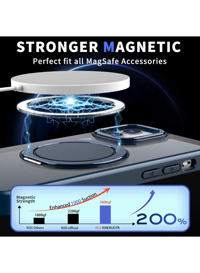 زبون جراب لهاتف iPhone 11 مع حامل مغناطيسي يدور 360 درجة من MagSafe - Image 2