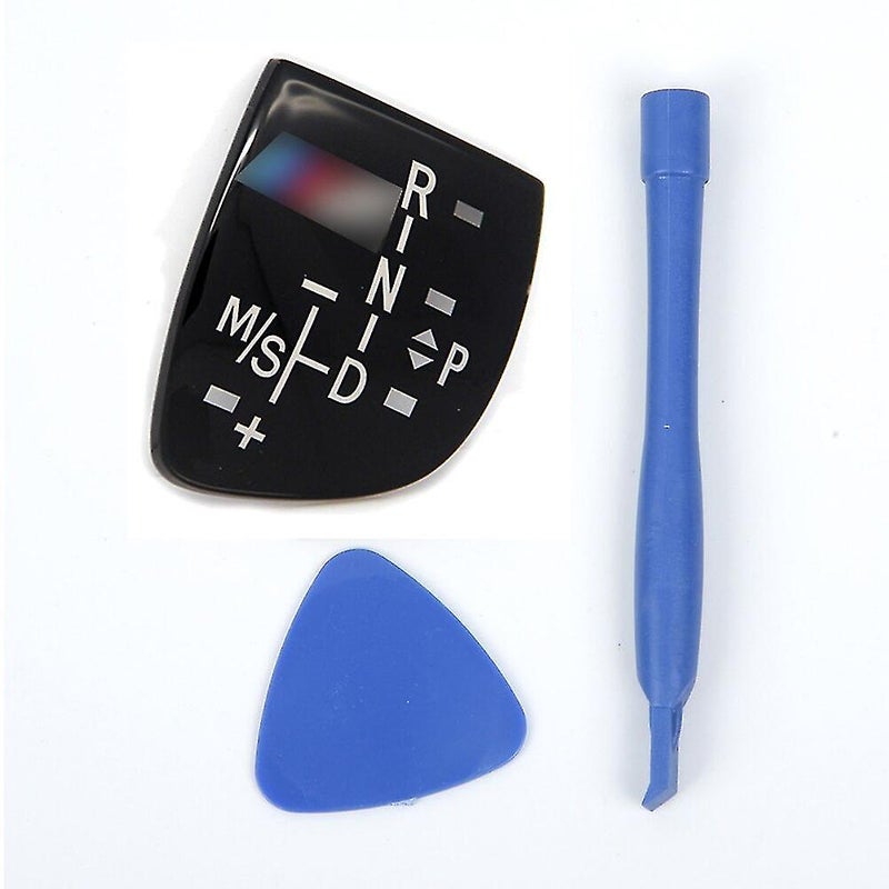 Car Shift Knob Panel Gear Button Cover Emblem M Performance Sticker For Bmw X1 X3 X5 X6 M3 M5 F01 F10 F30 F35 F15 F16 F18 Colour: Short Model - Image 2