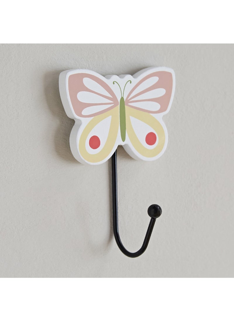 Home Box Flutterby Vanna Single Hook 9 x 5 x 12 cm  - Image 1