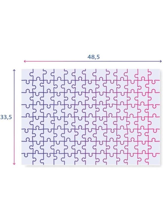 كلمينتوني 104 قطعة Jigsaw Puzzle - Glowing - JW Camp - Image 3