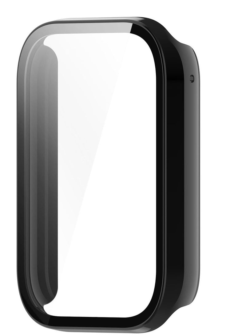Tempered Glass tbu Cover for Xiaomi Mi Band 8 Pro Full Coverage Protective Bumper Case Screen Protector Accessories (black) - Image 3
