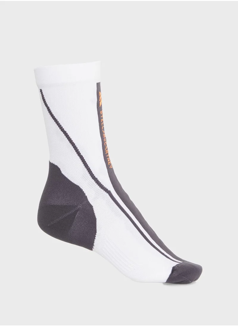 adidas By Stella McCartney Logo Crew Socks