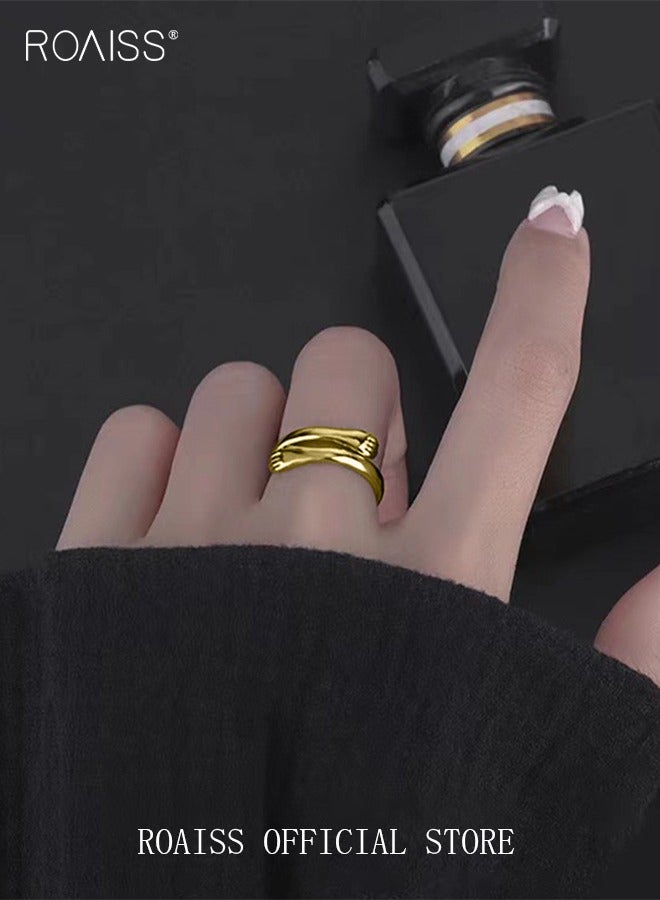 roaiss Finger Ring Hug Shape Adjustable Size - Image 4