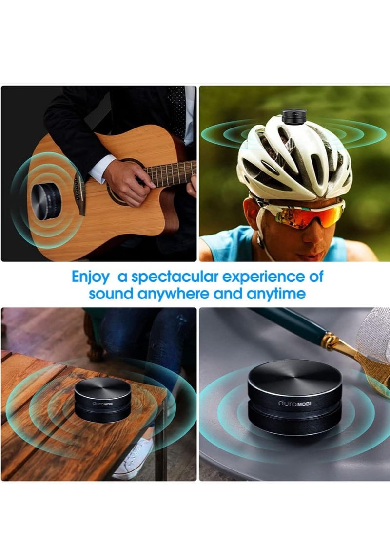 dura MOBI Wirelessly BT Mini Speaker Bone Conduction Portable Wireless Speaker Stereo Bass Sound Creative Portable Speaker Mini Size Music Player Built-in Mic Sound Box - Image 3
