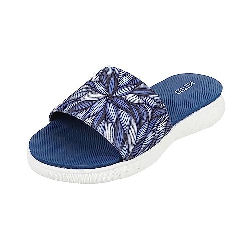 Metro Women Blue Comfort Slider UK/6 EU/39 (41-124) - Image 1