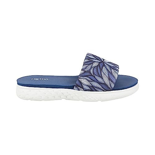 Metro Women Blue Comfort Slider UK/6 EU/39 (41-124) - Image 3