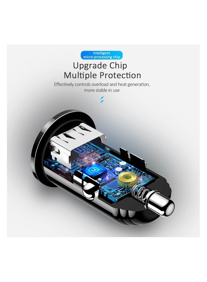 H2 Dual Output 3.4A Car Fast Charger - Image 3