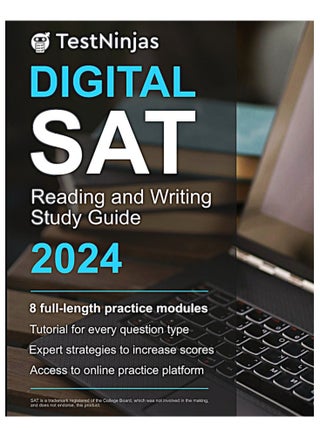 دليل دراسة القراءة والكتابة لاختبار SAT الرقمي - pzsku/Z3ED4EF94B4D4BFBF9C22Z/45/1743870249/63257944-9f60-4934-8a61-ec9d70612111