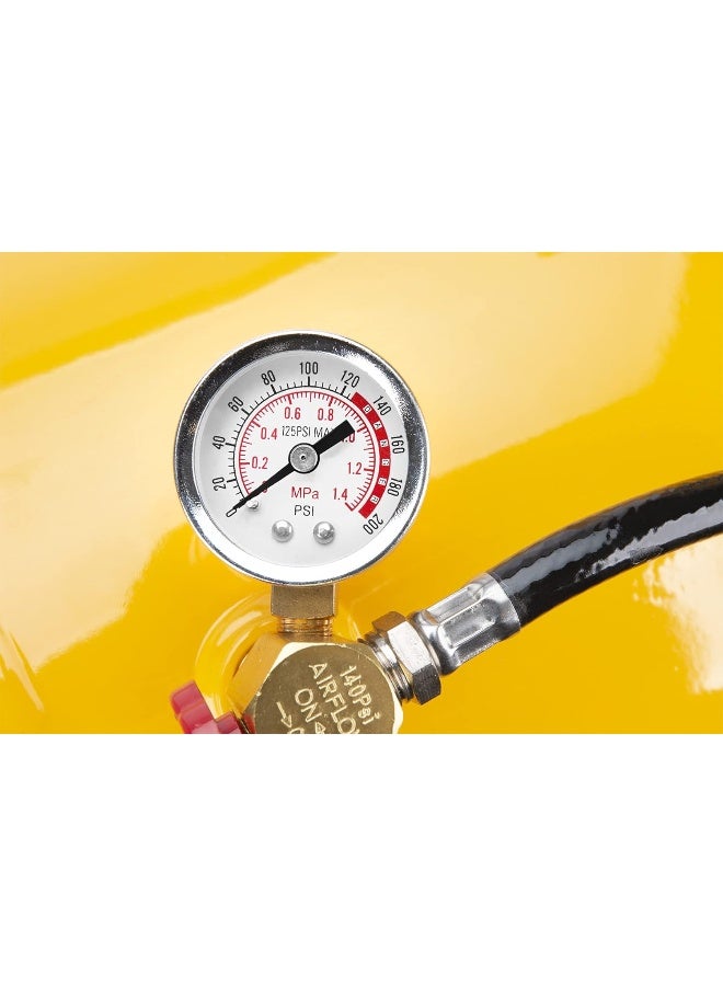 PERFORMANCE TOOL 0-200 PSI Air Gauge for Air Tank Accessory - Image 2