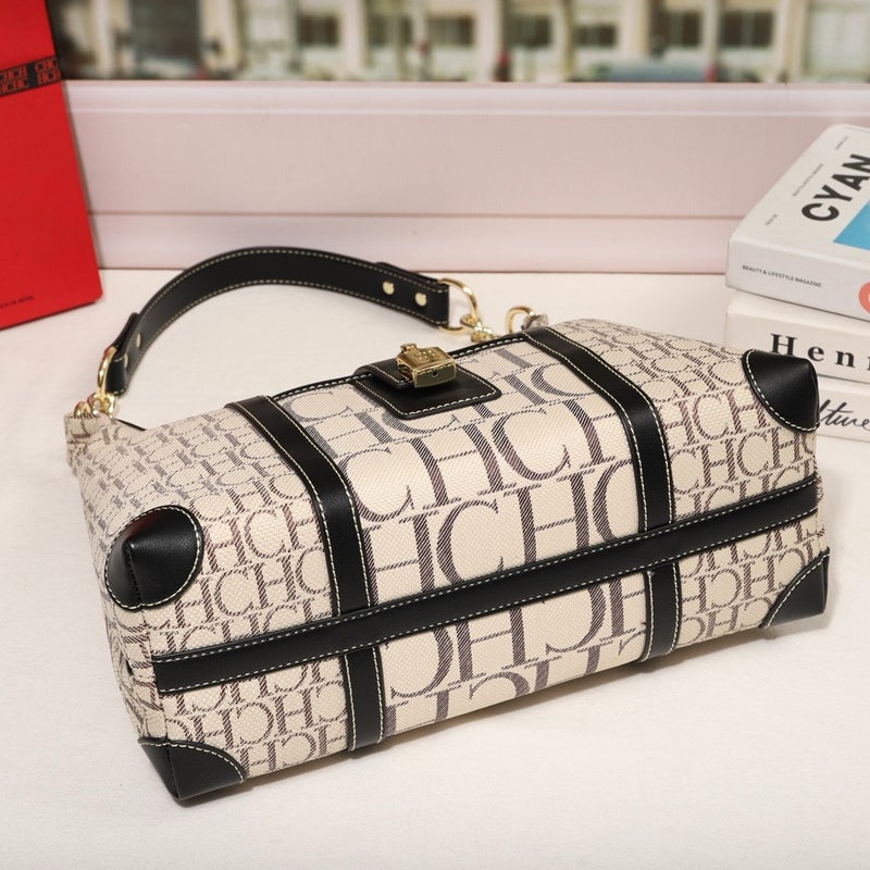Chhc Women'S Commuter Handbag Classic Retro Zipper Hasp Design Fashion Easiest For Match Shoulder Bag Underarm Bag - Image 4