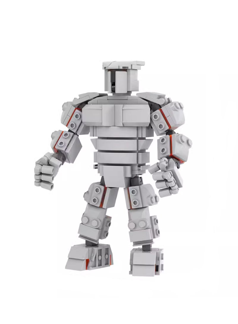 Children's Self-assembled Small Particle Toy Building Block Destroyer Model Handmade Creative Educational Toy - Image 1