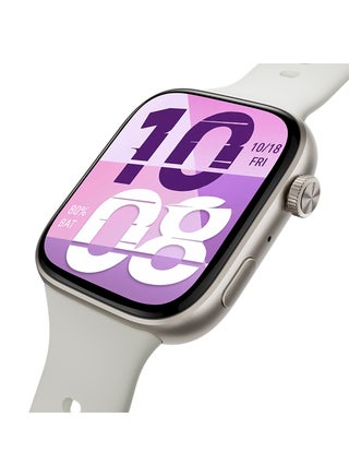 Watch X5i Smartwatch, 1.97" Thin Bezel AMOLED Display, 21-Day Battery Life, Bluetooth Calling, 109 Sports Modes, Sleep Tracking, 10m Water Resistant, Android & iOS Compatible, White - view 3