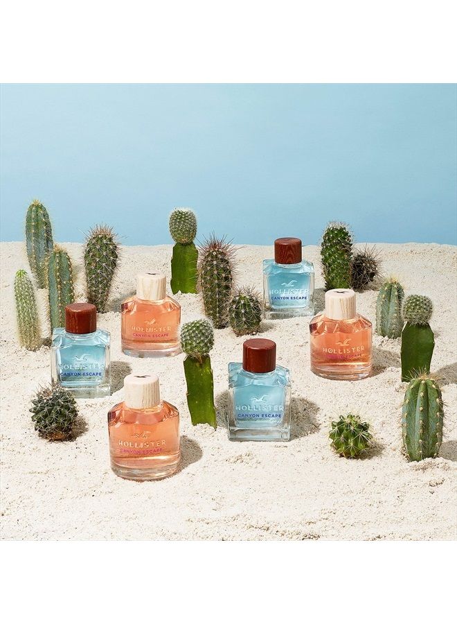 HOLLISTER رذاذ عطر كانيون إيسكيب للرجال 3.4 أونصة - Image 4