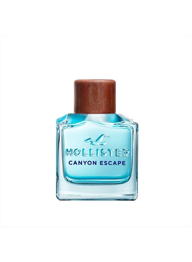 HOLLISTER رذاذ عطر كانيون إيسكيب للرجال 3.4 أونصة - Image 1