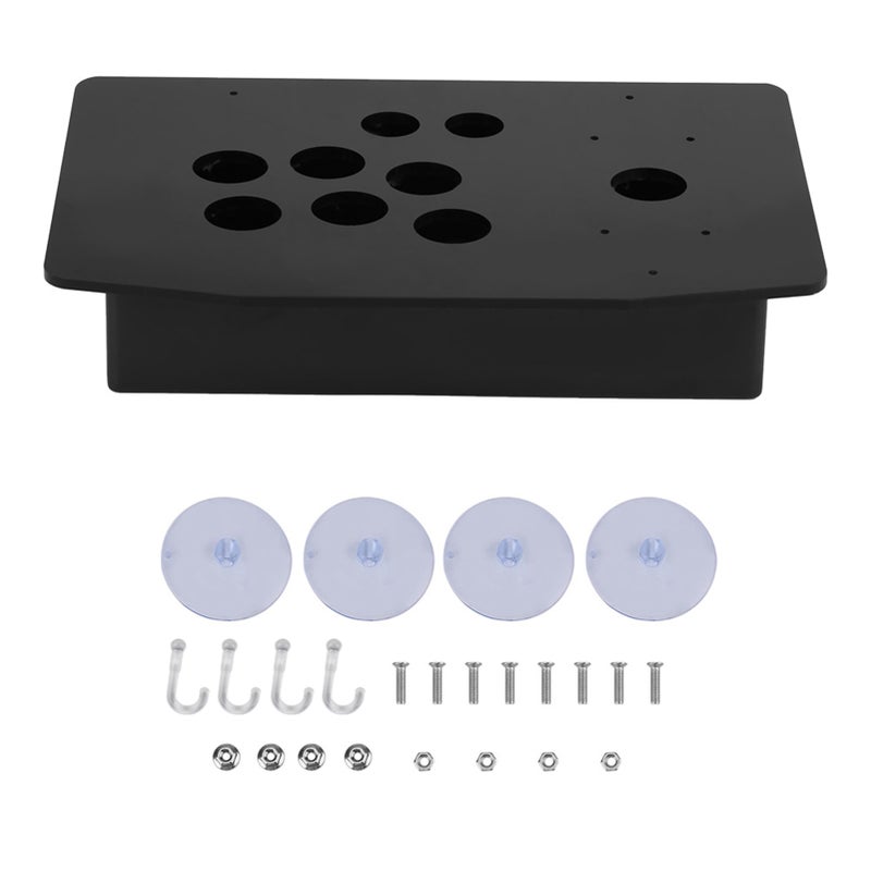 Black DIY Set Kits Acrylic Panel and Inclined Cases Replacement for Arcade Game - Image 1
