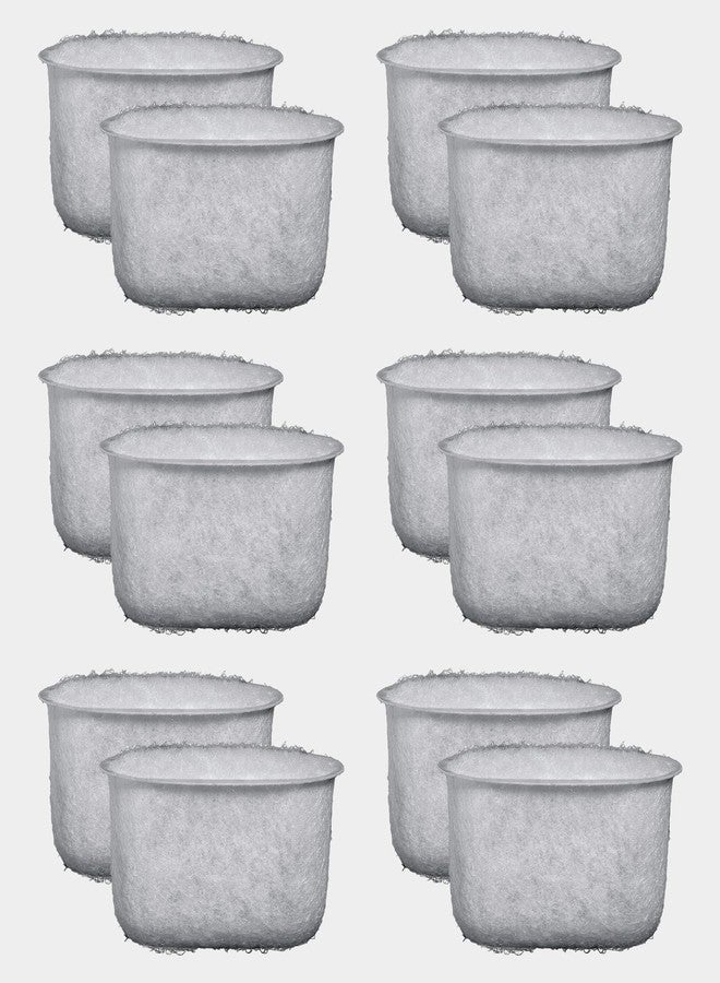 Bewafia 12 Pack of Braun Coffee maker Replacement Charcoal Water Filter for Braun Coffee Maker BRSC004,BrewSense Drip model KF7175, KF6050 - Image 1