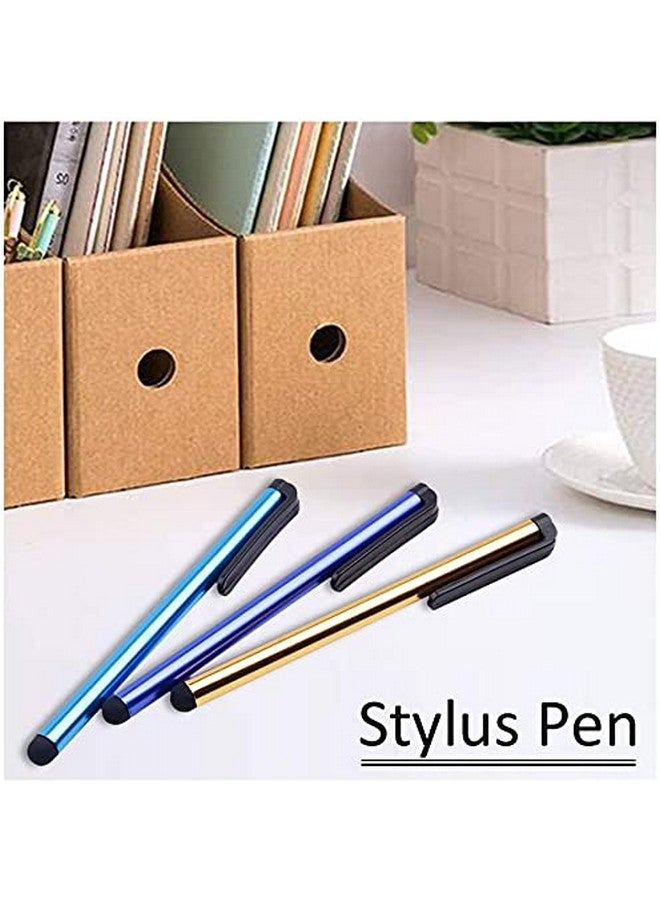 Qisebin 12 Pack Universal Capacitive Stylus Pen Portable Multicolor Touchscreen Stylus Pens Compatible with Apple iPhone 5 /5S/ 5C /6/7/11 Plus iPad Galaxy Tablet Smartphone PDA (HJ-CMB-12PC) - Image 3