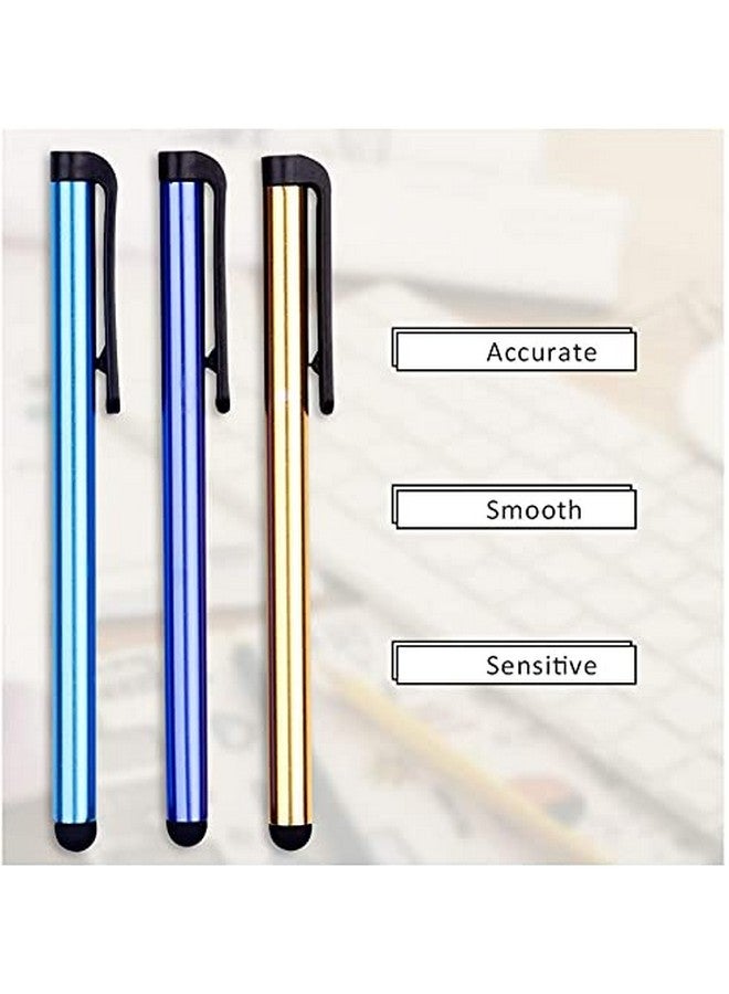 Qisebin 12 Pack Universal Capacitive Stylus Pen Portable Multicolor Touchscreen Stylus Pens Compatible with Apple iPhone 5 /5S/ 5C /6/7/11 Plus iPad Galaxy Tablet Smartphone PDA (HJ-CMB-12PC) - Image 4