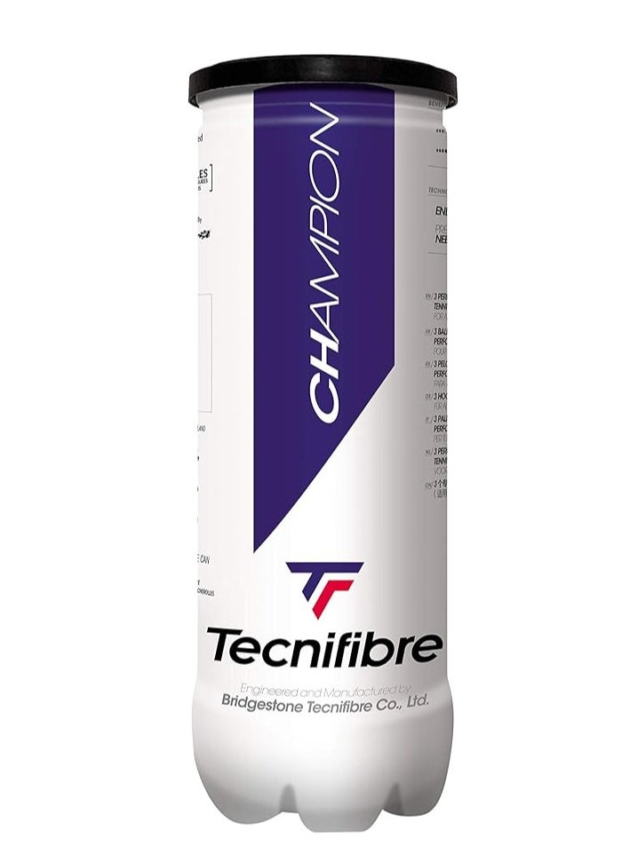TecniFibre Tecnifibre Champion Tennis Balls  - Image 1