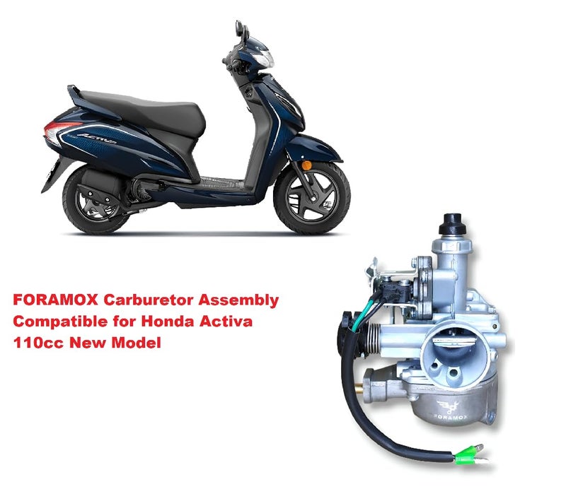FORAMOX Carburetor Assembly Compatible for Honda Activa 110cc New Model - Image 3