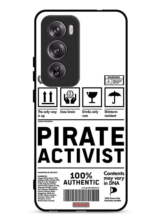 Tolwak Oppo Reno12 Pro 5G Protective Case Cover Private Activist Sticker - Image 1