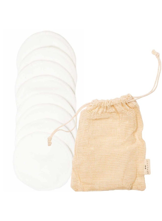 StylPro Bamboo Reausable Makeup Remover Pads option 1 - Image 1