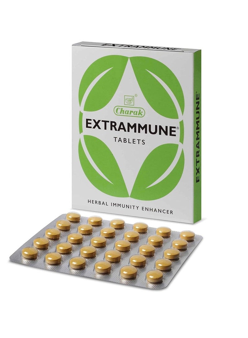 Charak Pharma Extrammune Tablets To Boost Immunity - Pack Of 1 ( 30 tablets )