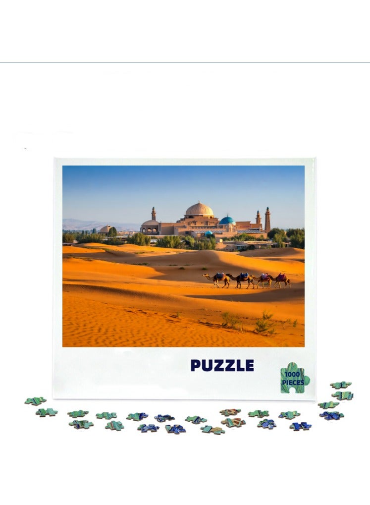 Anna 1000-Piece 3D Creative Landscape Puzzle – Engaging Puzzle Art - Image 1