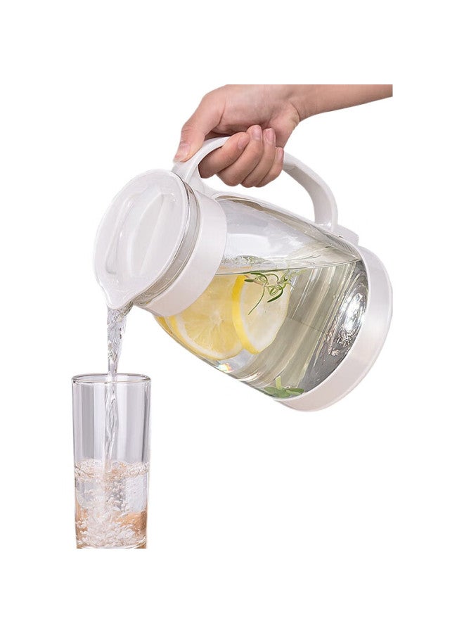 Gianxi Cold Water Pitcher For Home Use, Summer Cold Water Jug, Heat-Resistant Shatterproof Juice Pitcher, Heat-Resistant Glass Tea Pitcher, Holiday Gift - Image 1