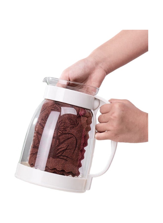 Gianxi Cold Water Pitcher For Home Use, Summer Cold Water Jug, Heat-Resistant Shatterproof Juice Pitcher, Heat-Resistant Glass Tea Pitcher, Holiday Gift - Image 2