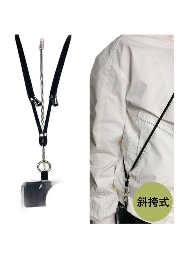 Sehan Shihan Adjustable Phone Lanyard, Crossbody Strap, Neck Strap, Retractable Phone Case Charm, Anti-Loss Car Key Camera Hiking Anti-Loss Pendant Cord, Durable And Long-Lasting - Image 2