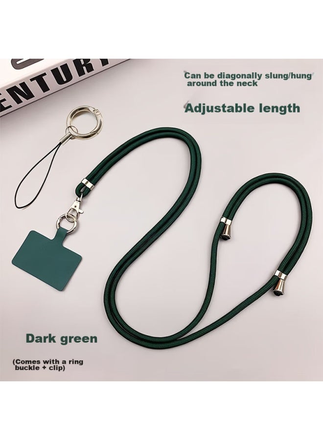 Sehan Shihan Adjustable Phone Lanyard, Crossbody Strap, Neck Strap, Retractable Phone Case Charm, Anti-loss Car Key Camera Hiking Anti-loss Pendant Cord, Durable And Long-lasting - Image 1