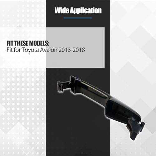 KMBNTU Front Left Exterior Door Handle Compatible with Toyota Avalon 2013 2014 2015 2016 2017 2018 - Image 3