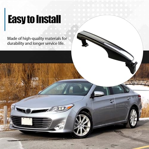 KMBNTU Front Left Exterior Door Handle Compatible with Toyota Avalon 2013 2014 2015 2016 2017 2018 - Image 4